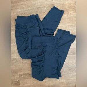 TWO PACK - Navy Skirt with Built-In Leggings